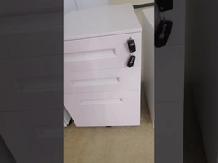 Αντι κλίση 3 κινητό γραφείο βάθρων συρταριών για το αρχείο A4 με την κλειδαριά D520MM