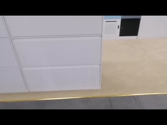 Χάλυβας 3 πλευρικό γεμίζοντας γραφείο 12mm συρταριών Gooseneck ακρών για το γραφείο