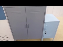 Σύγχρονο ύφους ταλάντευσης γραφείο αποθήκευσης μετάλλων πορτών λεπτό 4 διευθετήσιμο πόδι