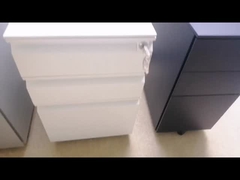 Λαιμός 3 κινητό γραφείο 0.6mm χήνων βάθρων γραφείων χάλυβα βάθρων συρταριών