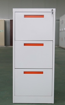 Cold Rolling Steel Metal Filing Cabinet 3 Drawer Office