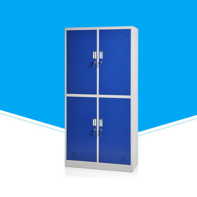 Alloy Aluminum Handle 4 Door Steel Locker For Gym Use