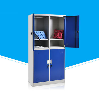 Alloy Aluminum Handle 4 Door Steel Locker For Gym Use